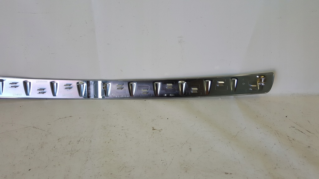 фото №7, Mercedes b w246 хром молдинг бампера задняя 11-18r