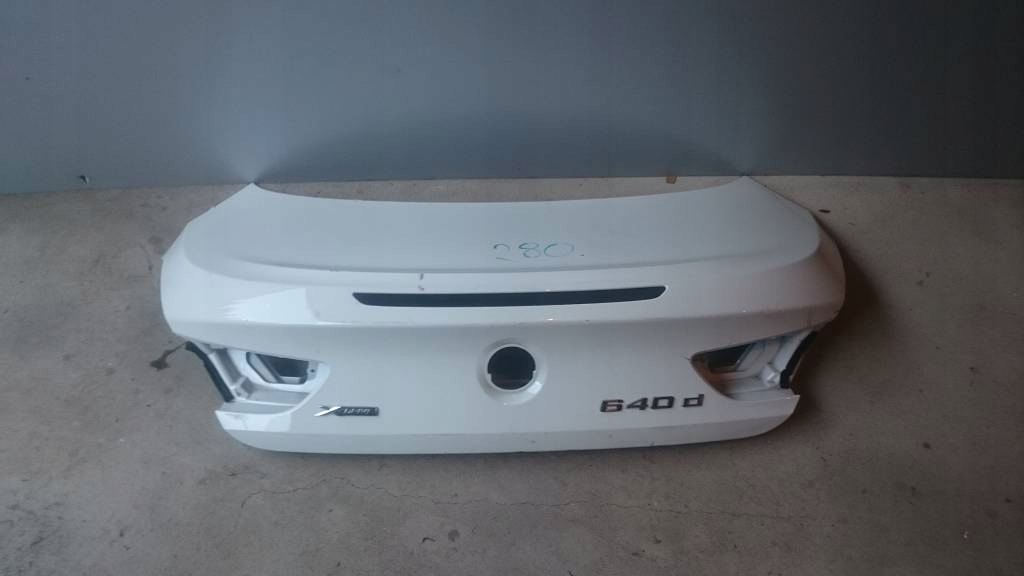 фото №1, Bmw 6 f12 f13 кришка багажника кришка багажника