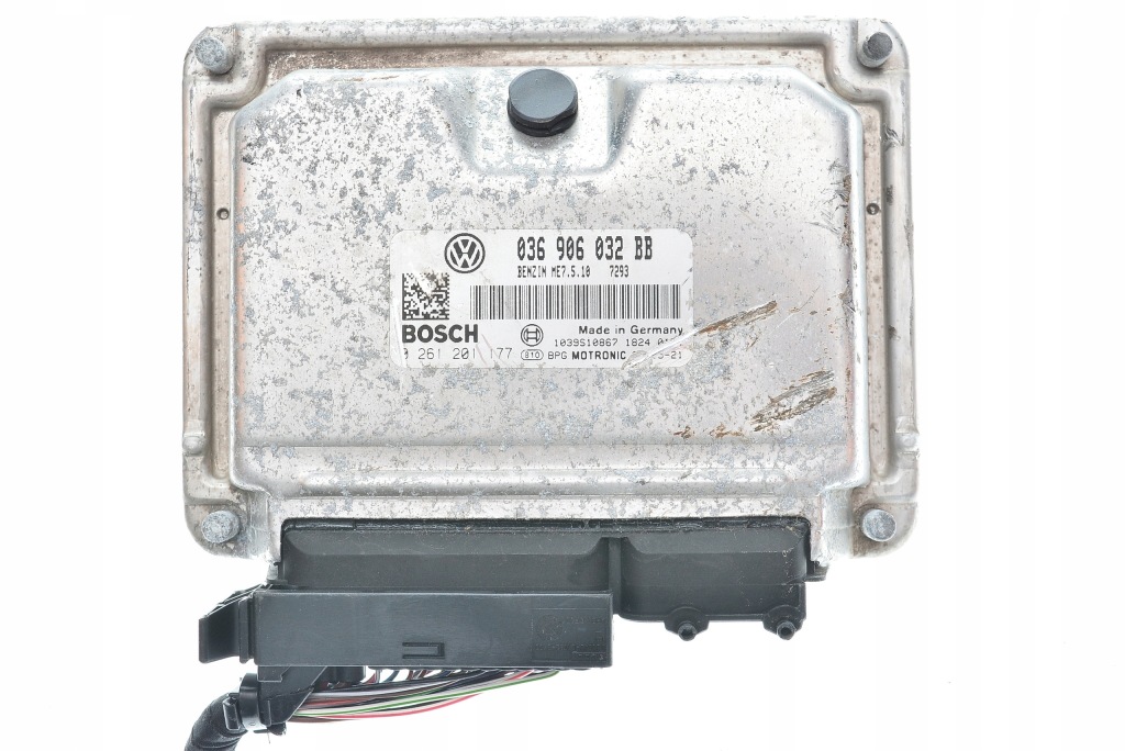 фото №1, Бортовий комп'ютер octavia 1.4 036906032bb 0261201177 опис