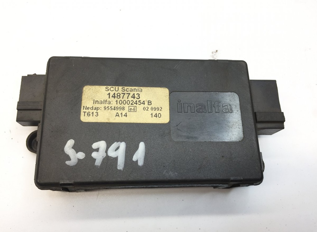 фото №1, 1487743 scania модуль керуючий люком