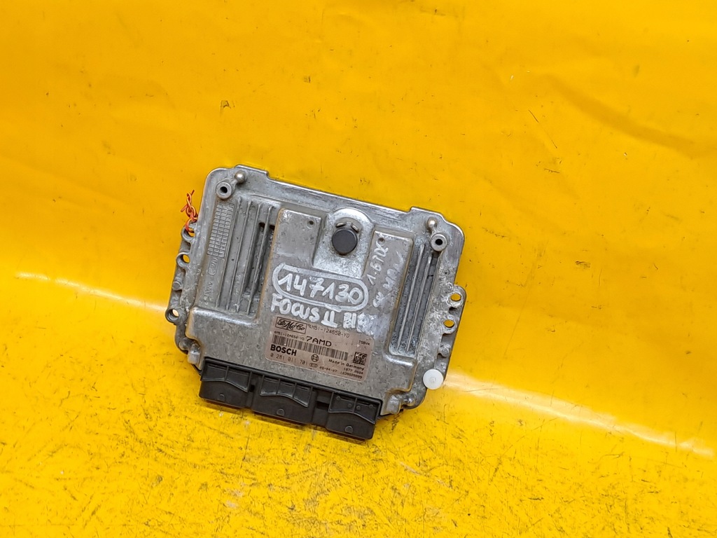 фото №10, Бортовой компьютер двигателя ford focus mk2 1,6 tdci 4m5112a650yd 04-11r .