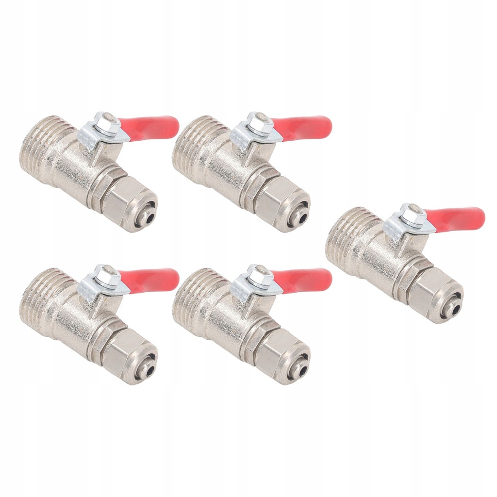 фото №9, 5 szt. prosty клапан шаровой 4/5 cala do 2/5 cala клапан трубный клапан