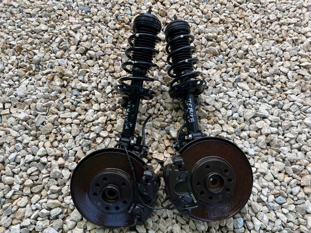 фото №1, Opel meriva b ii поворотный кулак амортизатор левый 16r