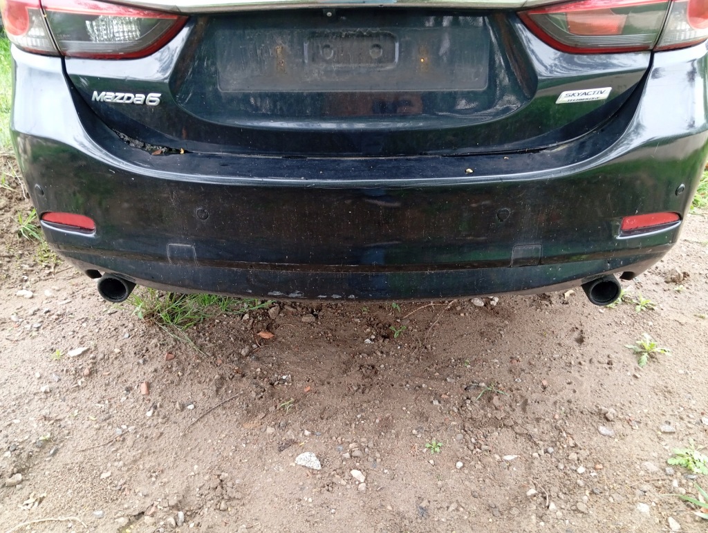 фото №1, Бампер задняя задний pdc mazda 6 12-13 sedan