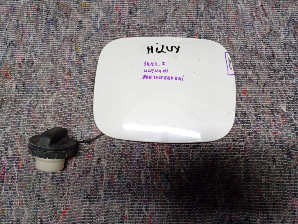 фото №1, Крышка заливной топлива toyota hilux vii 7 белый