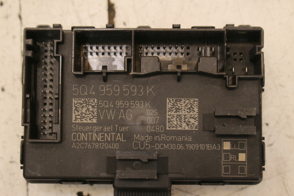 фото №5, Модуль двері лівий перед 5q4959593k skoda kodiaq europa