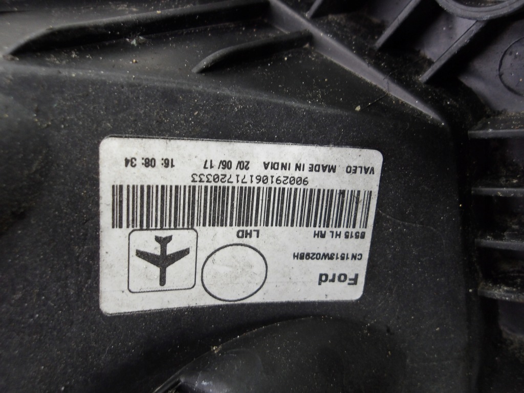 фото №11, Ford ecosport 12-18 лампа передня права перед eu