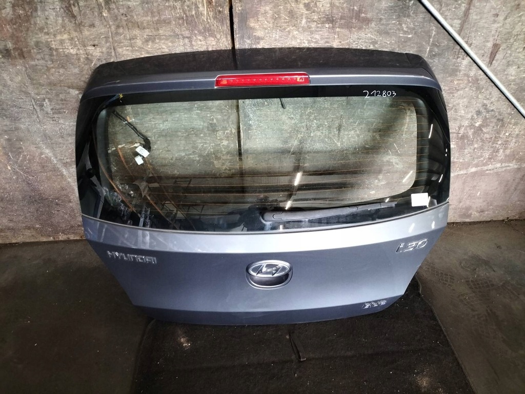фото №11, Kompletny задня кришка багажника багажника бампер задня лампи hyundai i30 i hb 5d 9a