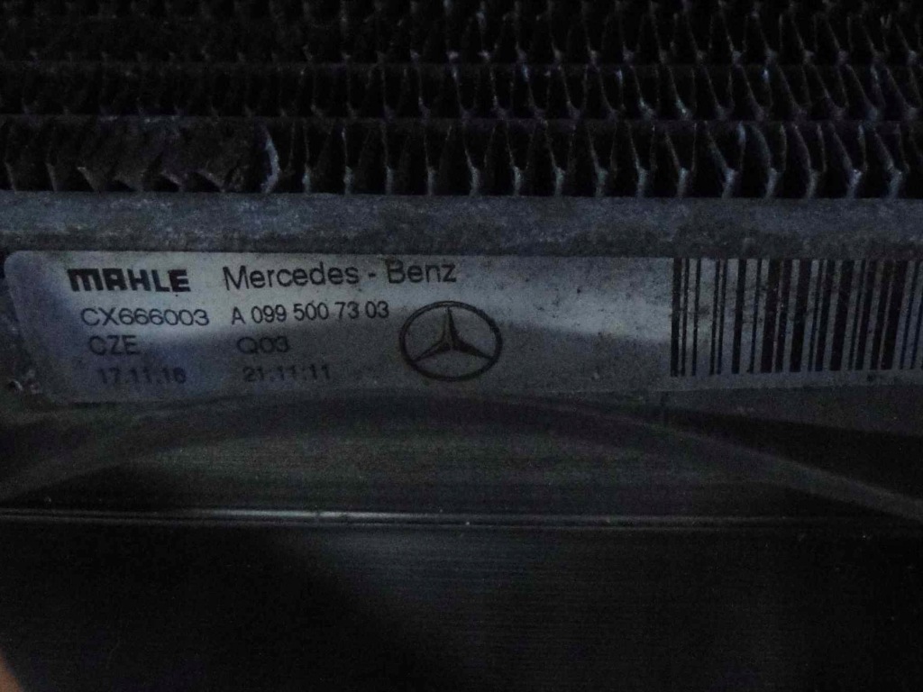 фото №14, Mercedes комплект радиатор воды кондиционера вентилятор glc 253 x253 c253