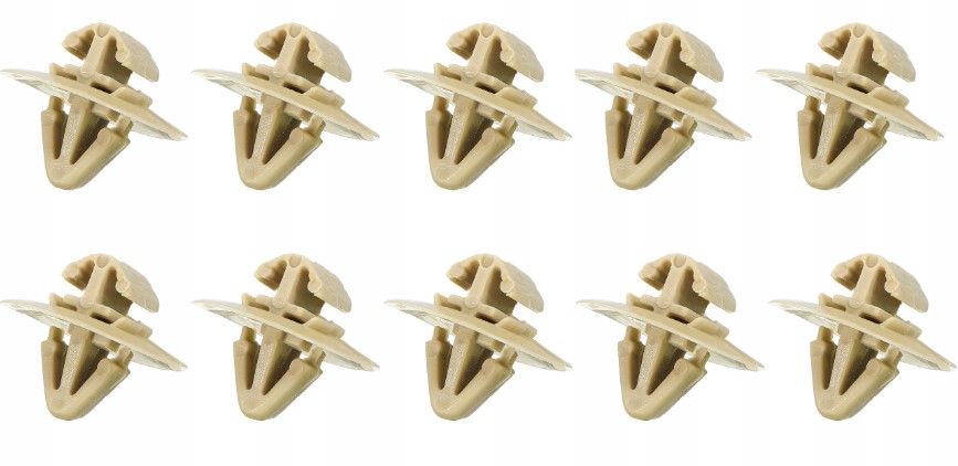 фото №1, 10x кліпса штифт накладки бічний opel movano vivaro iveco renault master