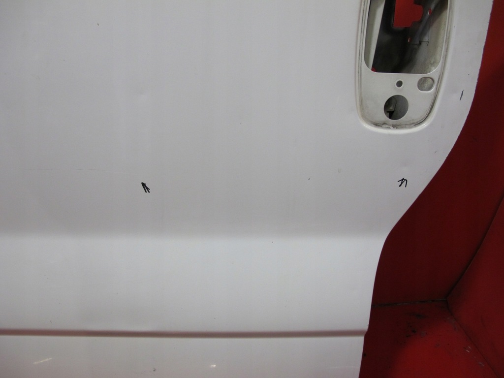 фото №8, Trafic ii vivaro дверь перед левая белый 01-14