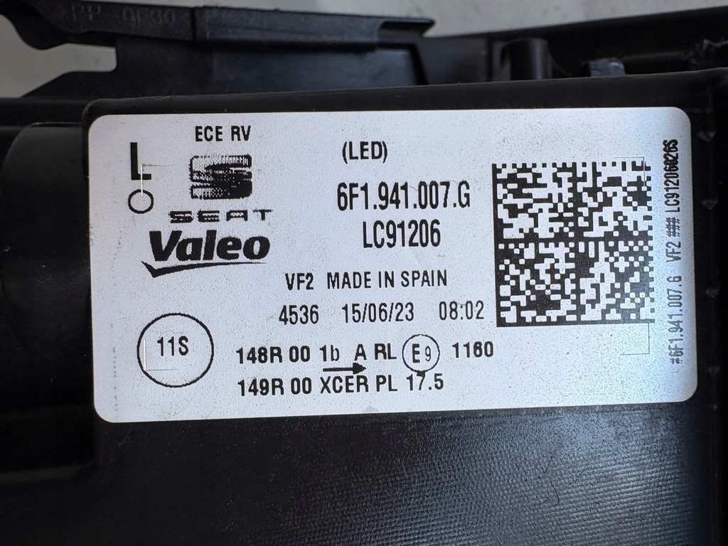 фото №13, Seat ibiza v lift arona lift фара full led лівий лампа 6f1941007g