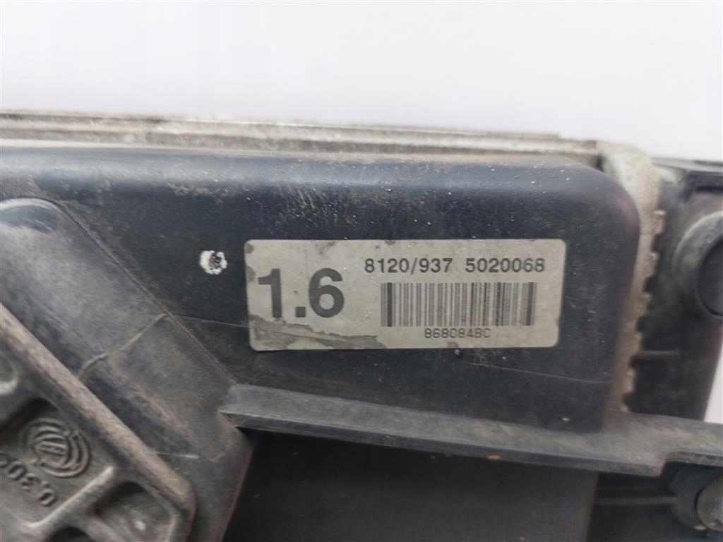 фото №3, Радиатор с вентилятор alfa romeo 147 1.6b 120km