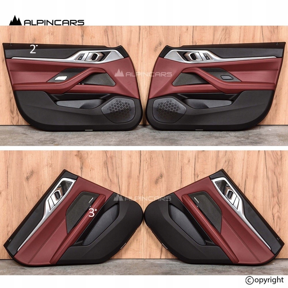 фото №9, Bmw 4 g26 обивка сиденья sport середина кожа