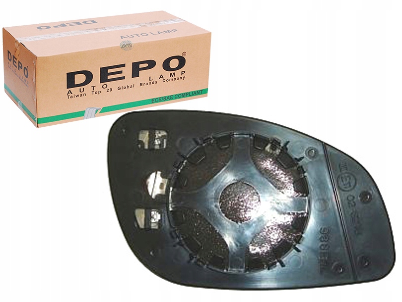 фото №1, Стекло зеркало наружного l асферический