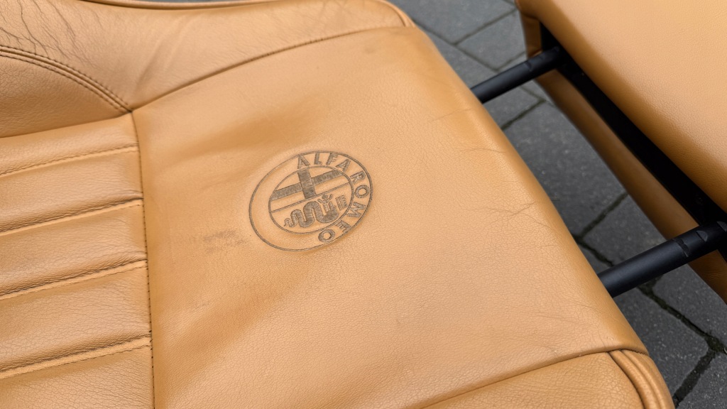 фото №11, Комплект шкіра сидіння заднє сидіння eu alfa romeo 156 sedan оббивка з підігрівом