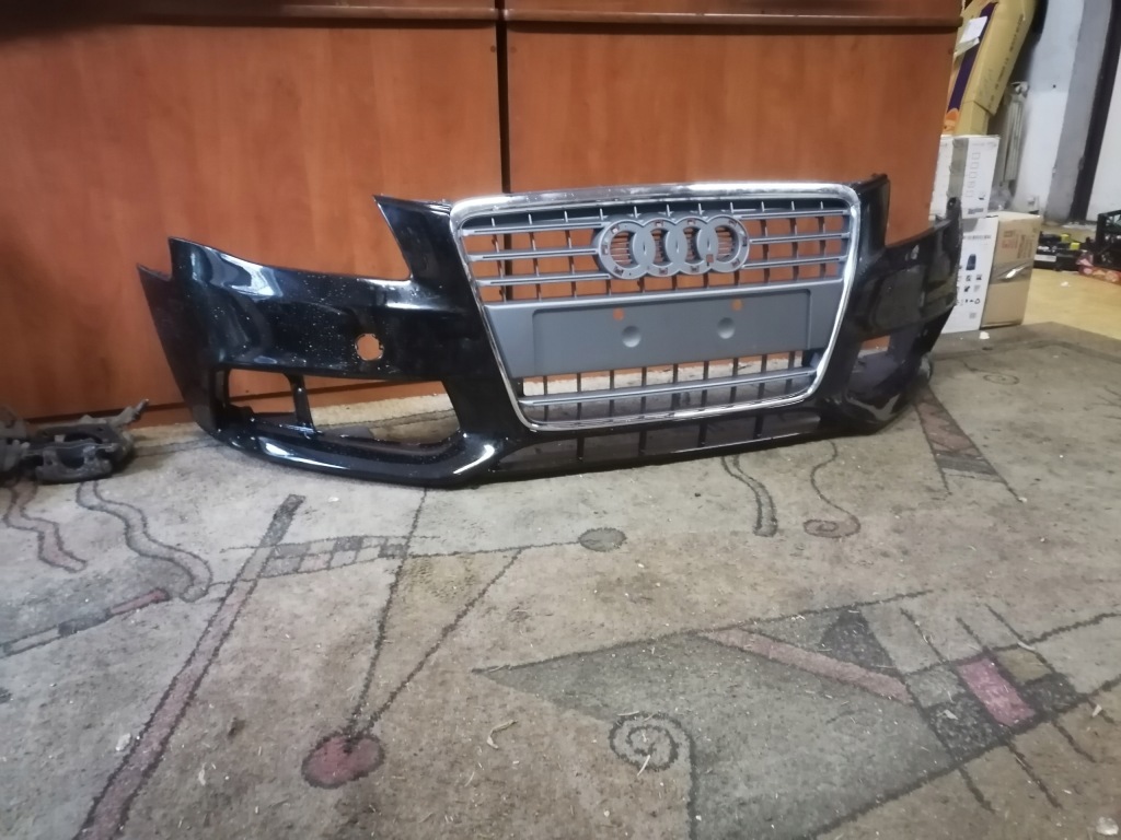 фото №8, Бампер перед audi решётка радиатора a4 b8 przedlift lz9w