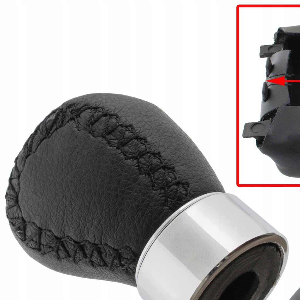 фото №7, Ручка важіль перемикання передач + чохол do mazda 6 gg gy 2002-