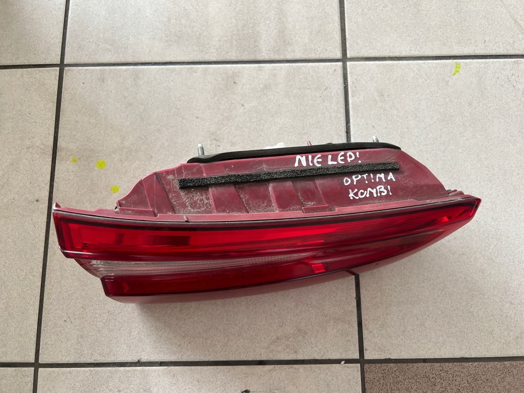 фото №9, Kia optima iv kombi лампа w крышка багажника нет led!