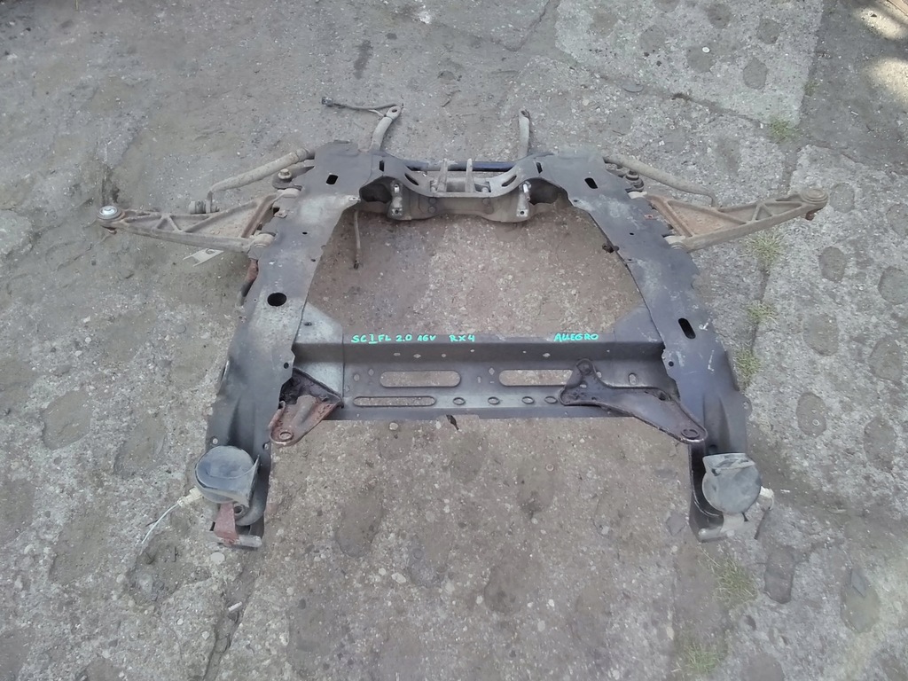 фото №8, Renault scenic i fl 2.0 16v rx4 подрамник подрамник