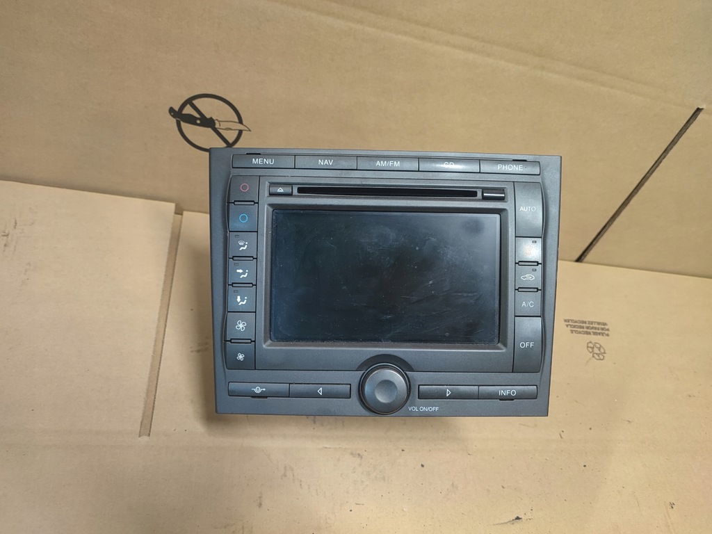 фото №1, Ford mondeo mk3 lift радіо cd навігація visteon + kod