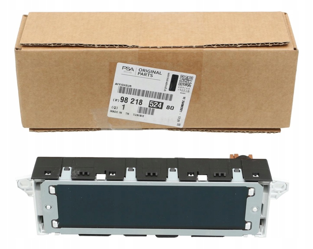 фото №1, Оригинальный номер дисплей радио citroen c2 c5 iii peugeot 207 307 407 9821852480