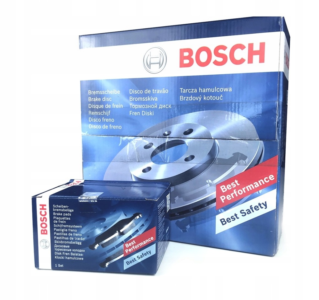 фото №1, Bosch тормозные диски тормозные колодки перед ford focus 2 mk2 278mm