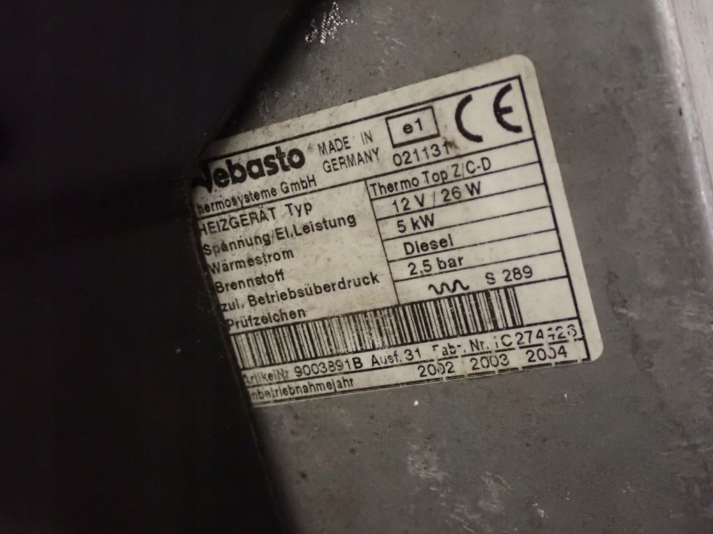 фото №6, Mazda mpv 00-05 дизель webasto