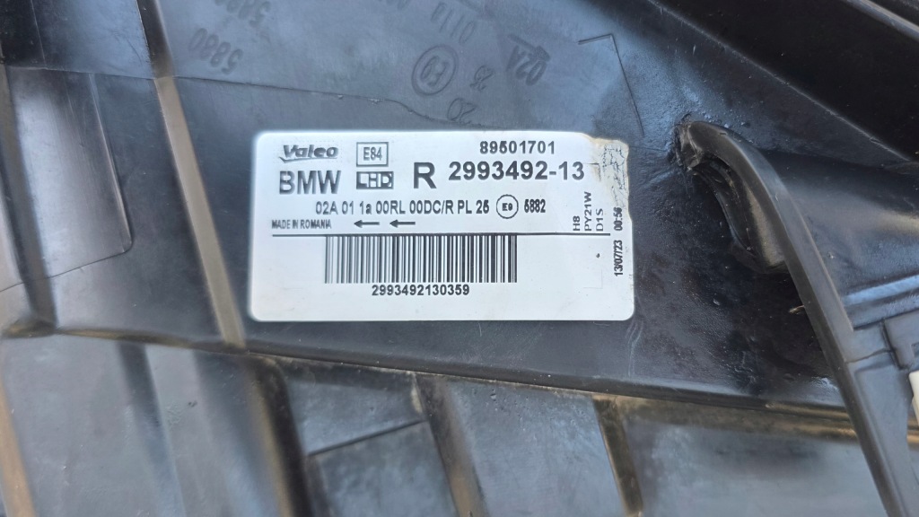 Bmw x1 e84 фара правий передні  некерований ксенон bixenon фара європа Недорого