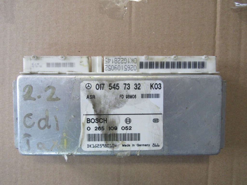 Купить Mercedes w210 модуль блок управления asr a0175457332