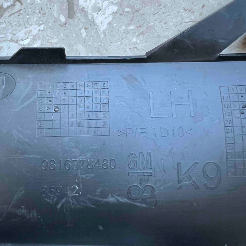 фото №7, Opel combo e lift 2018- решётка бампера левая перед 9816778480