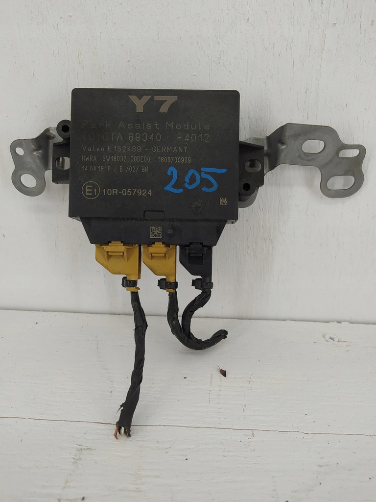 фото №1, Toyota chr ch-r модуль pdc 89340-f4012