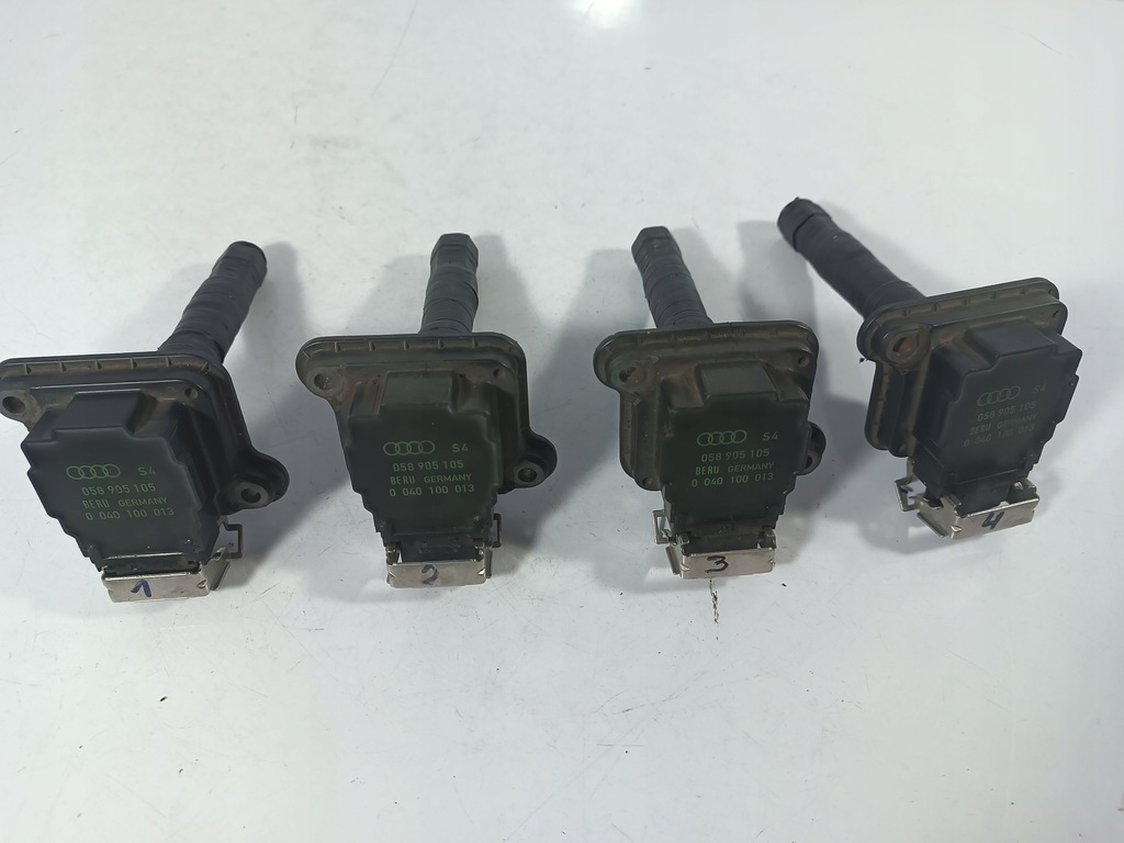 фото №5, Audi a6 c5 котушка запалювання оригінальний номер 058905105 0040100013