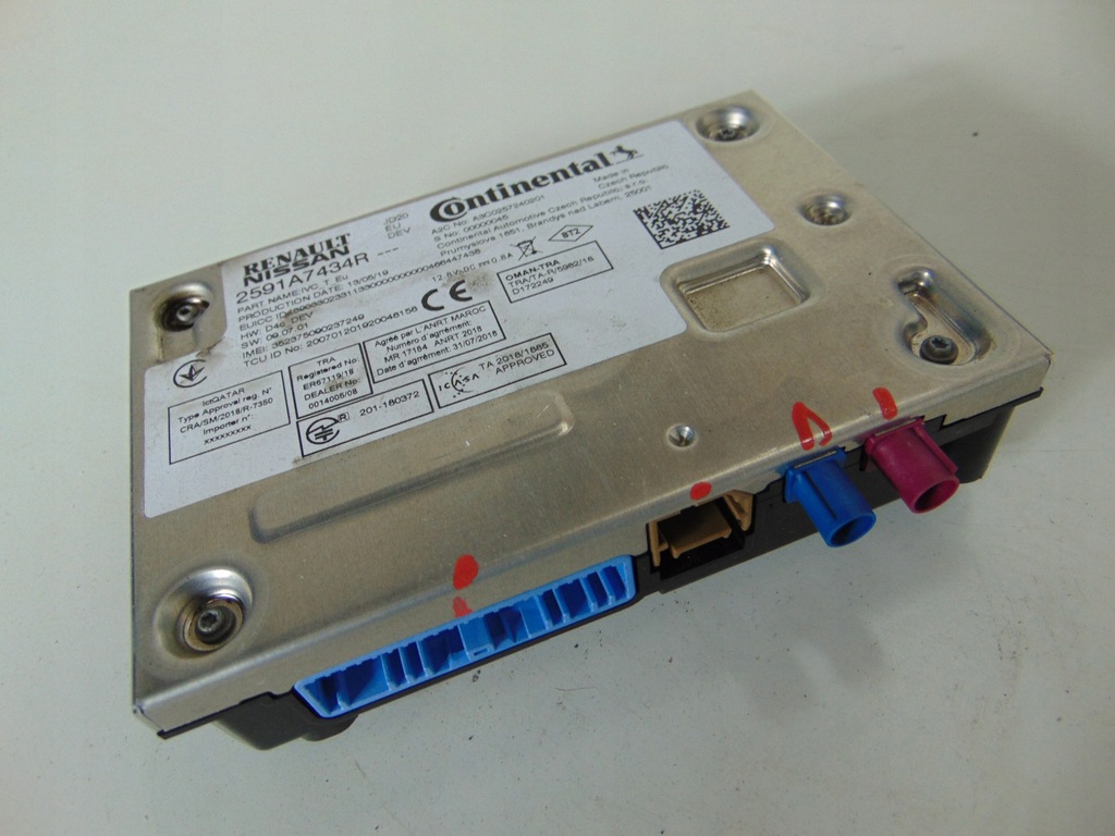 фото №1, Модуль навигации 2591a7434r renault talisman lift