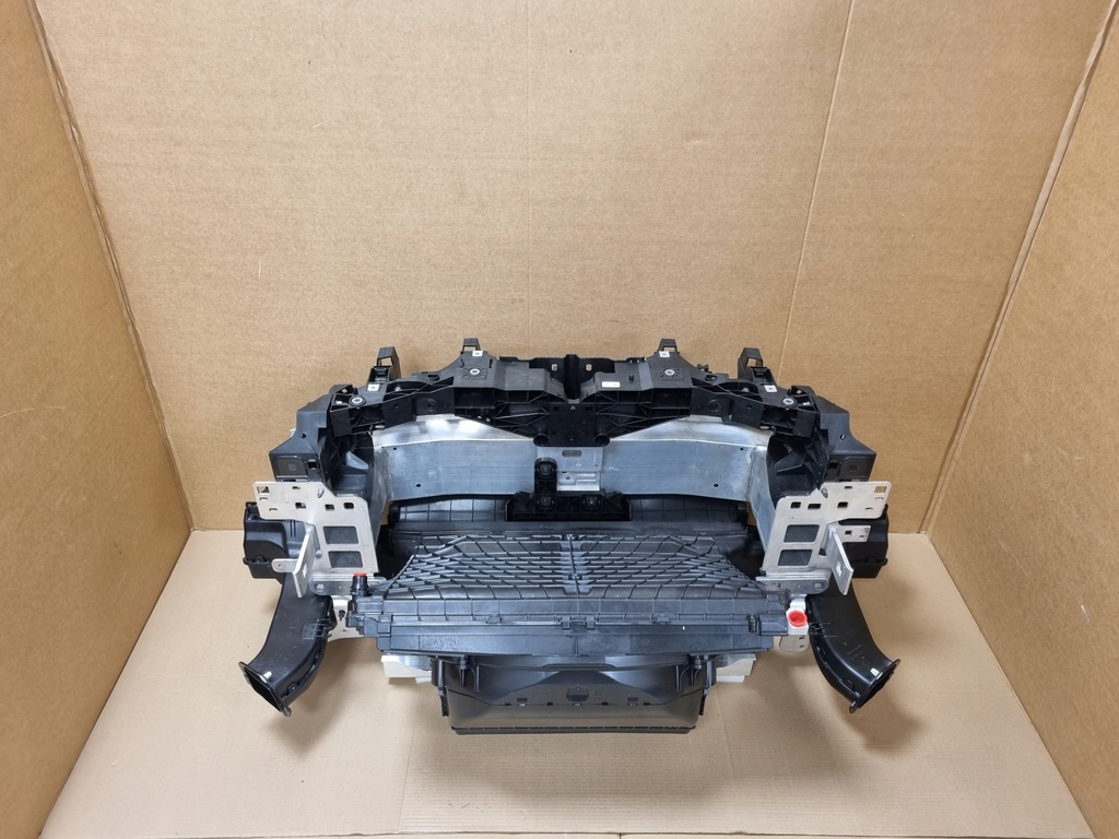 фото №6, Porsche macan 95c pas передний балка усилитель радиатор вентилятор elektr