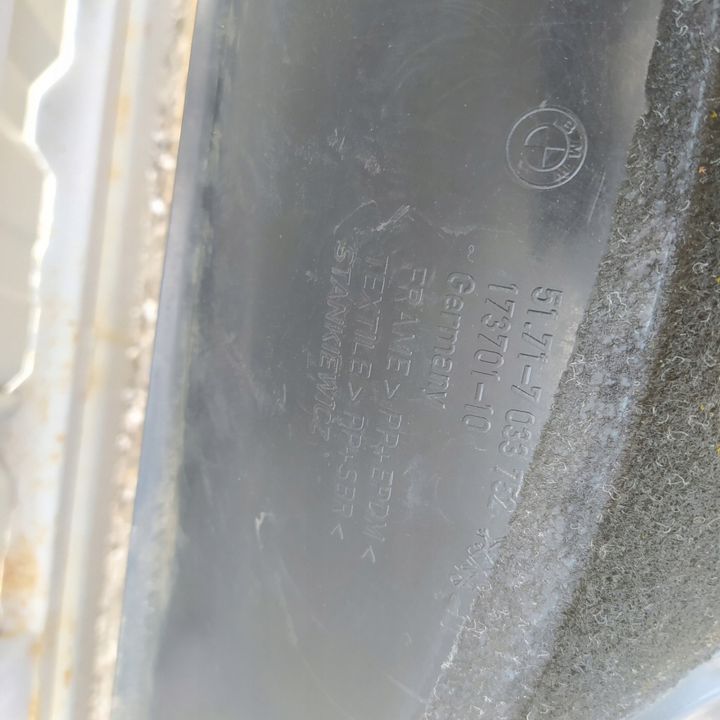 фото №6, Подкрылок правый задняя задние bmw 5 e60 7033752