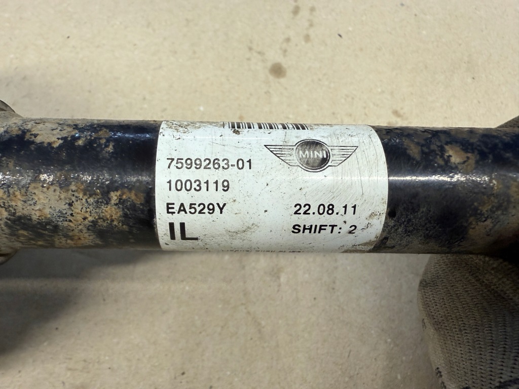 Mini cooper r56 2.0d автоматическая коробка передач приводной вал левая 7599263 Недорого
