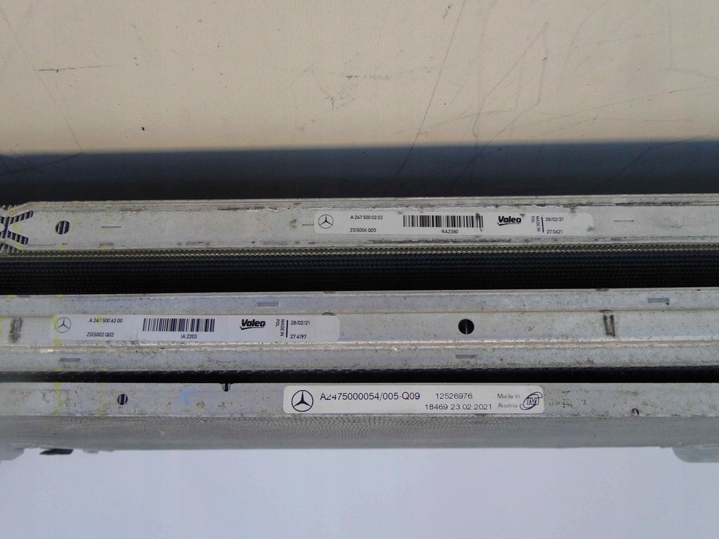 фото №12, Mercedes glb x247 247 комплект радиатор amg 2.0 d