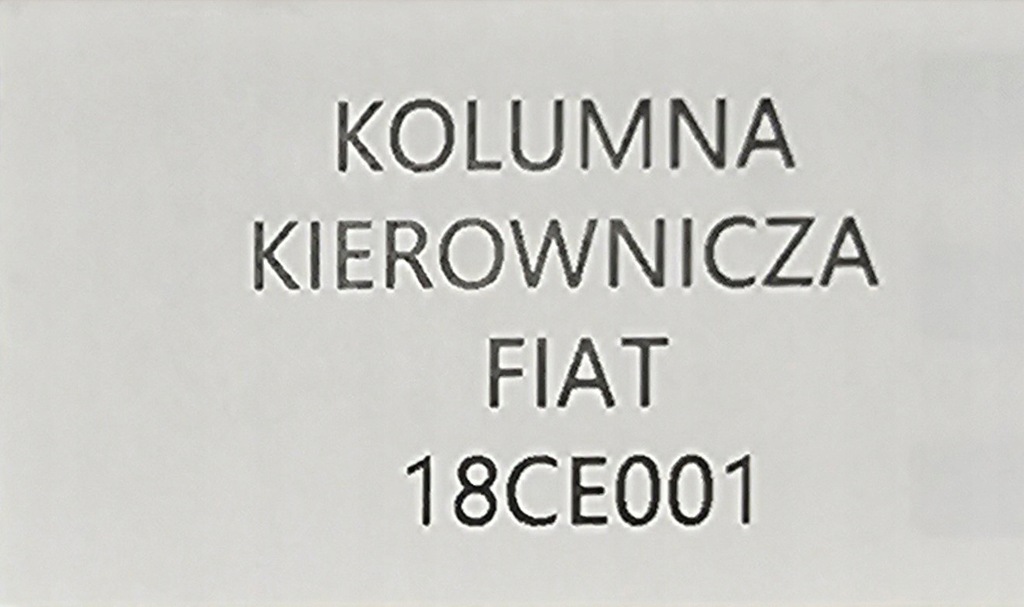 фото №8, Nowa колонка рулевая fiat punto - 18ce001