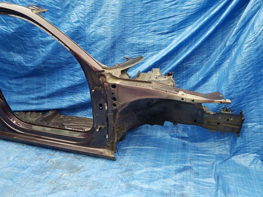 фото №10, Четверть правая передняя лонжерон блок двигателя b audi a3 s3 rs3 8v sedan oem