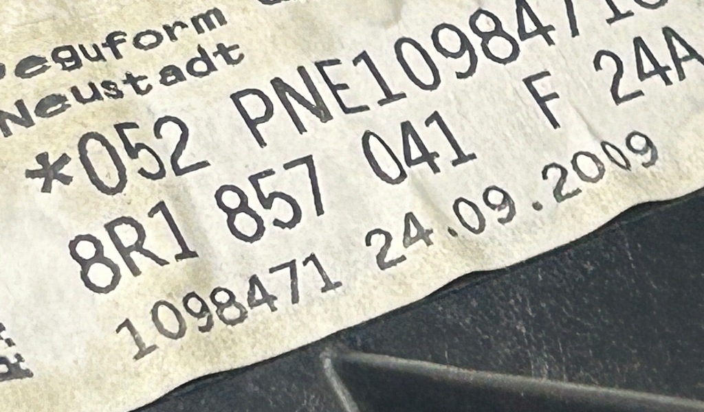 фото №15, Приборная панель консоль подушка безопасности ремни замок зажигания ключ audi q5 i 8r