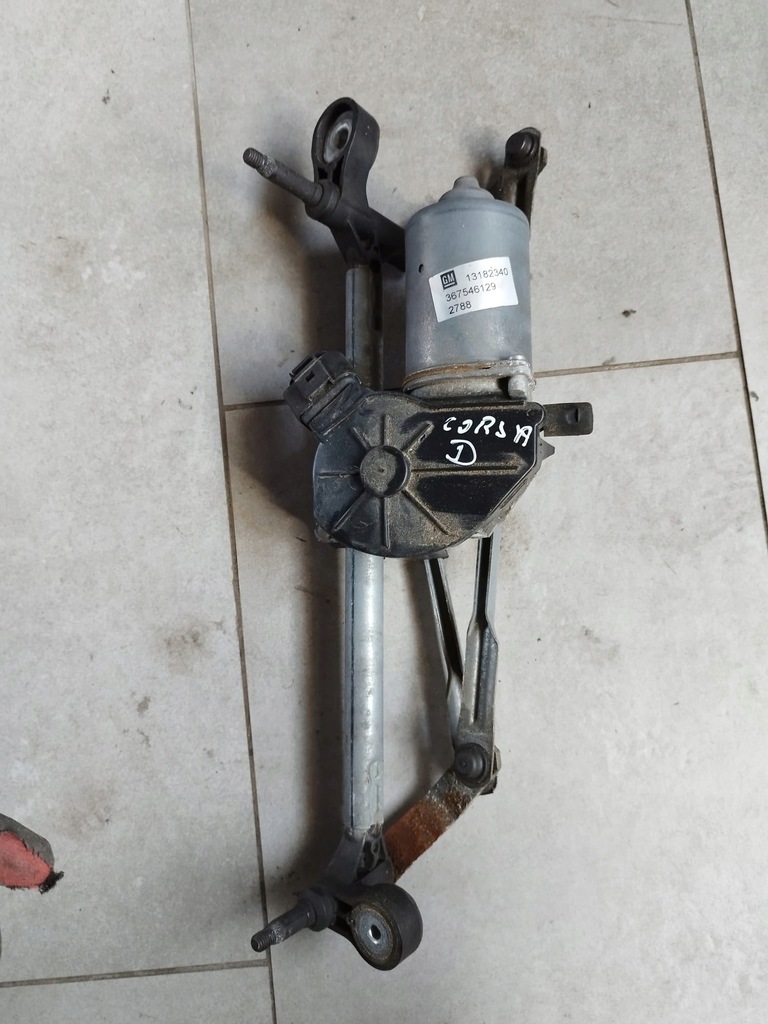 фото №1, Opel corsa d механізм двірник перед 13182340