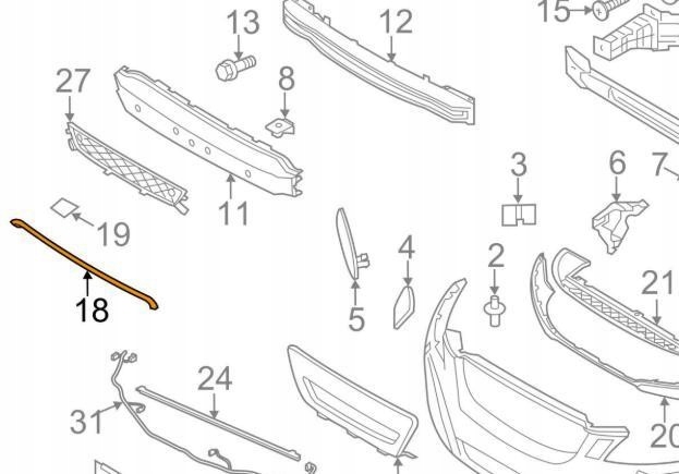 фото №7, Formowanie volvo xc60 mk1 оригинальный 31290998