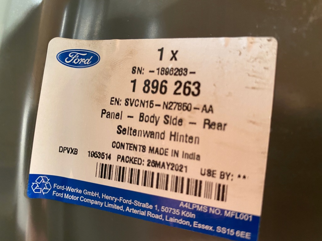 фото №3, Ford ecosport ii поріг правий 12-