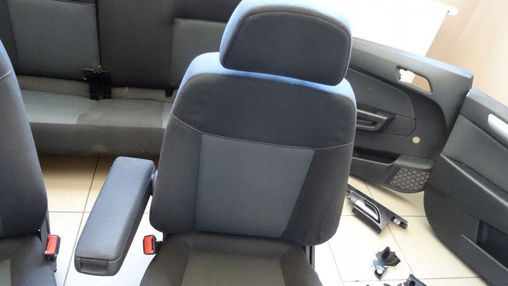 фото №13, Astra iii h сиденья заднее сиденье обшивки