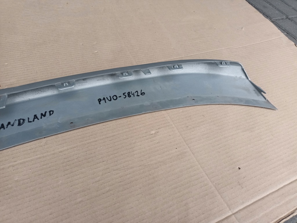 фото №7, Спойлер бампер перед opel grandland x накладка