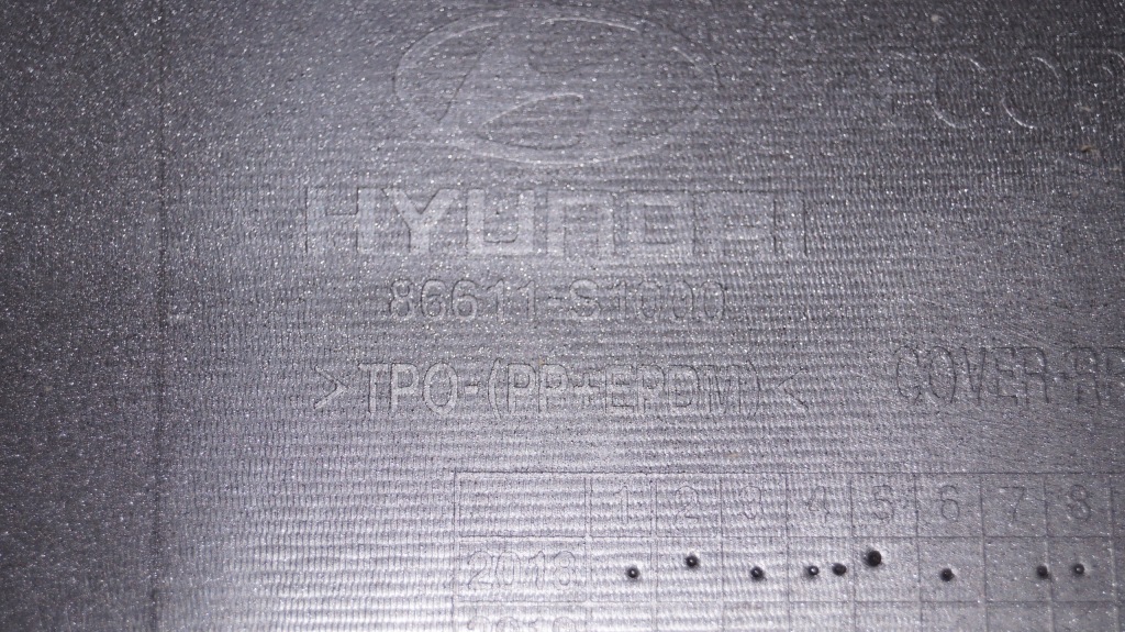 фото №8, Hyundai santa fe 4 iv 18-21 бампер задний задняя d35