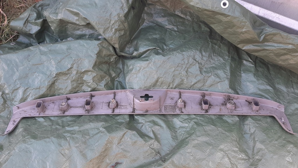 фото №6, Mitsubishi pajero ii sport l200 молдинг захист поперечина задня 7240a64zz