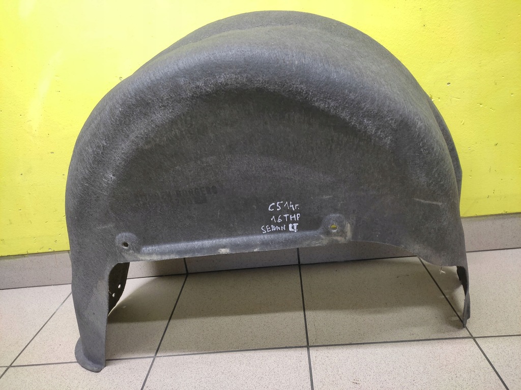 фото №6, Citroen c5 iii sedan подкрылок пластиковый левый задняя