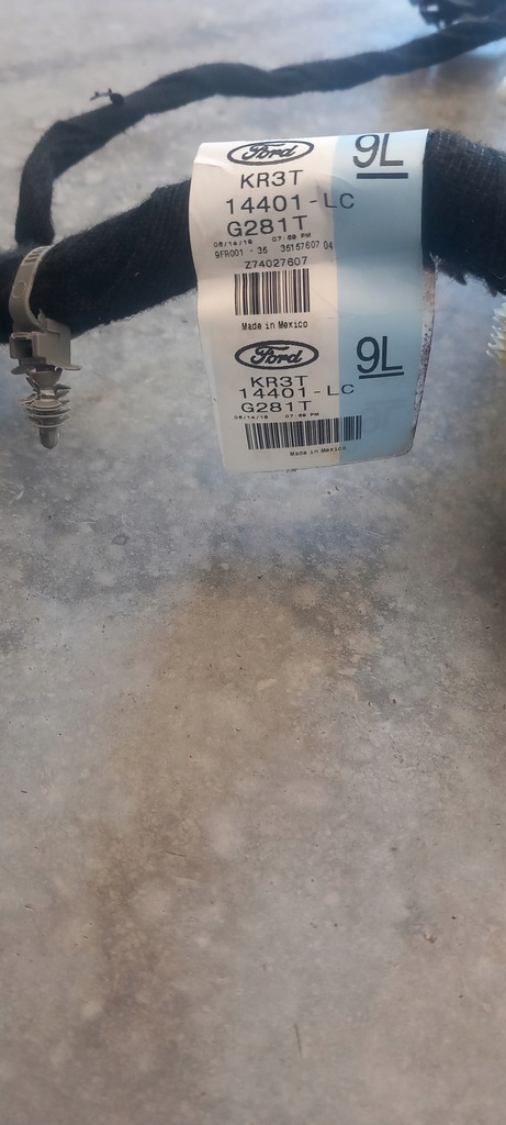 фото №11, Ford mustang vi 18-22 джгут панелі приладової панелі usa